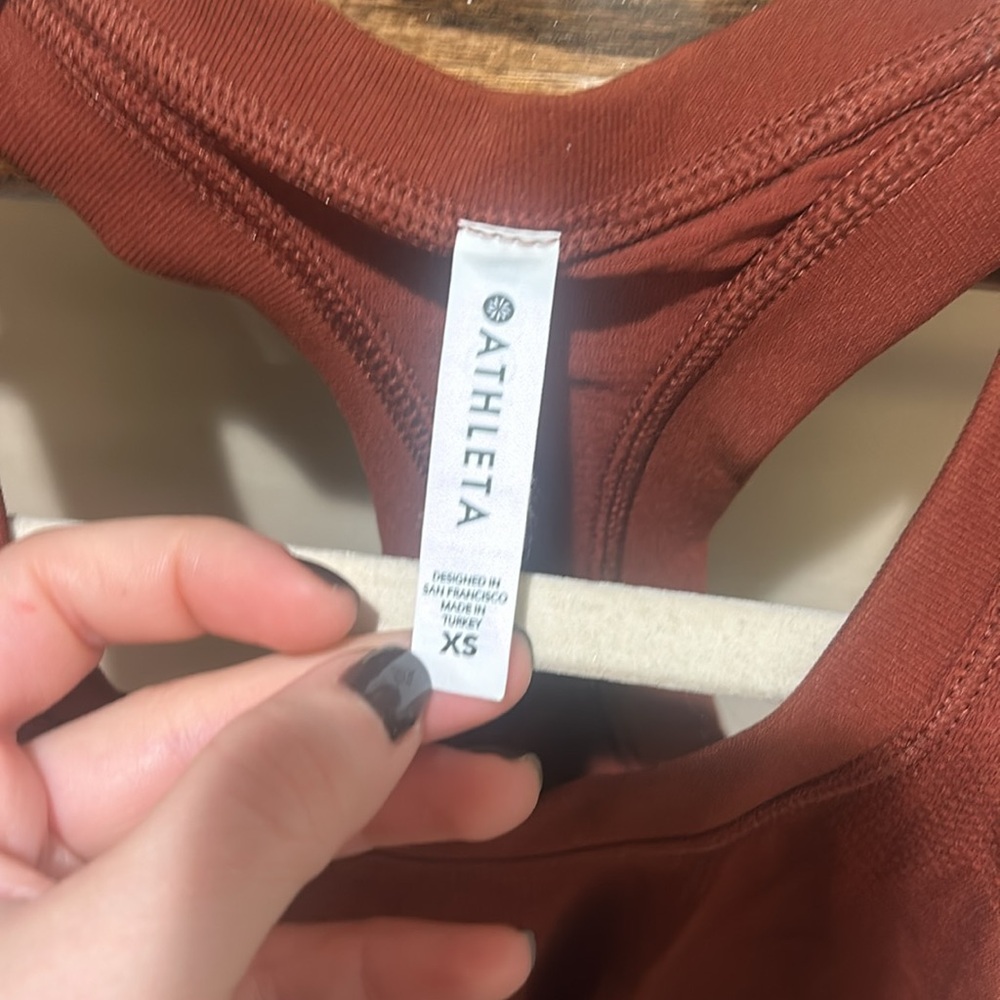 Athleta Workout Racerback Tank - Picture 3 of 3